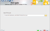 PST Splitter screenshot