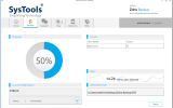 SysTools Zoho Backup screenshot