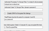 Auto File DRM Encryption Tool screenshot