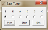 Bass Tuner screenshot