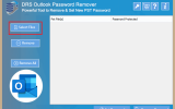 DRS PST Password Remover screenshot