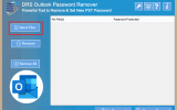 DRS Outlook Password Recovery screenshot