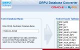 Oracle to MySQL screenshot