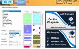 Excel Business ID Card Making Software screenshot