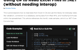 C# Read Excel File screenshot