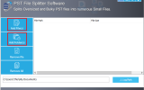 PST File Splitter screenshot