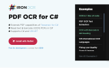 PDF OCR for CSharp screenshot