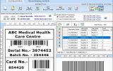 Hospital Barcode Software screenshot