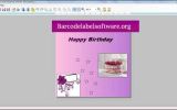 Birthday Cards Software screenshot