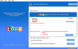 Aryson Zoho Backup Tool for Mac screenshot