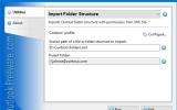 Import Folder Structure for Outlook screenshot