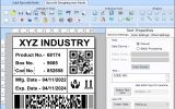Business Barcode Label Printing Tool screenshot