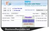 2D Barcodes for Packaging Supply screenshot