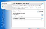 Save Attachments from MBOX for Outlook screenshot