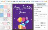 Birthday Invitation Card Printing Tool screenshot