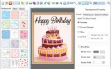 Birthday Wishing Card Software screenshot