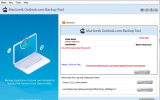 MacSonik Outlook Backup Tool screenshot