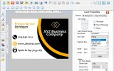 Business Card Designing Tool screenshot