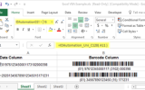 GS1 128 Barcode Font Suite screenshot