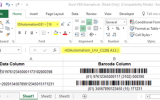 GS1-128 Barcode Font Suite screenshot