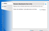 Restore Attachments from Links screenshot