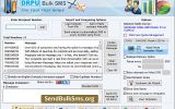 Send Bulk Text SMS Software screenshot