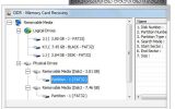 Memory Card Files Salvage Software screenshot