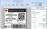 Healthcare Devices Barcode Labeling Tool screenshot