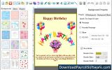 Birthday Cards Designing Software screenshot