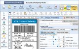 Industrial Barcode Label Creator screenshot