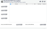 MacSonik PDF Encryption screenshot