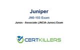 JN0 103 JNCIA Exam Trainer screenshot