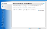 Remove Duplicate Journal Entries screenshot