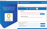 Cigati OLM Converter Tool screenshot