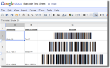 Barcode Generator for Google Docs screenshot