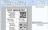 Corporate Barcode Label Creation Tool screenshot
