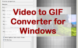 VeryUtils Video to GIF Converter screenshot