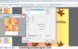 Birthday Cards Designer Program screenshot