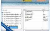 NTFS Lost Files Recovery screenshot