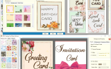 Greeting Cards Maker Software screenshot
