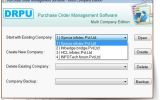 Software for Purchase Order screenshot