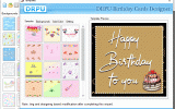 Excel Birthday Invitation Cards Maker screenshot