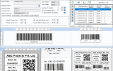 Retail Barcode Label Maker Software screenshot