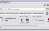 MP3 Bitrate Changer screenshot