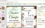 Windows Wedding Invitation Card Creator screenshot