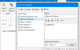 ReliefJet Quick Text for Outlook screenshot
