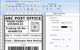 Courier Services Barcode Label Maker screenshot