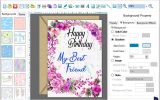 Birthday Card Maker Software screenshot