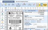 Design Postal Barcode Program screenshot