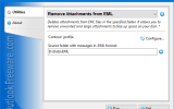 Remove Attachments from EML for Outlook screenshot